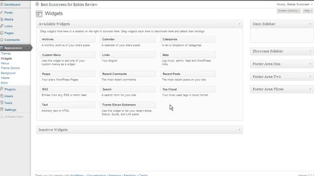 Quick Introduction to Standard Wordpress Widgets смотреть онлайн