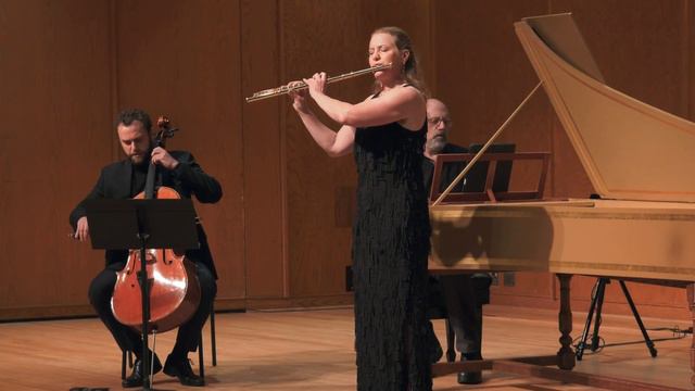 Sonata in C major, BWV 1033 // Amy Porter, flute // Joseph Gascho, harpsichord // Leo Singer, cello смотреть онлайн