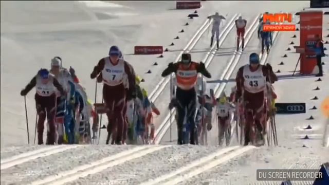 Лыжи 2018 золото Александр Большунов. смотреть онлайн