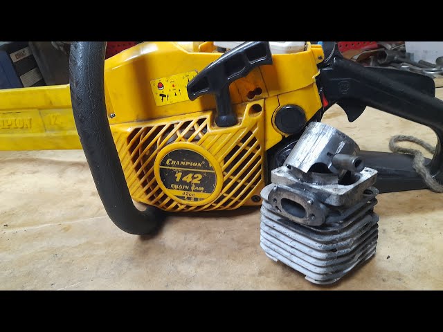 Champion 142?когда поработал на старом топливе.??? #stihl #бензопила #штиль #ремонт #чемпион смотреть онлайн