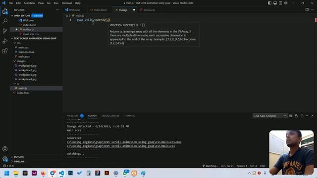 How to create Parallax Effect using GSAP | Parallax Background scroll using GSAP ScrollTrigger смотреть онлайн