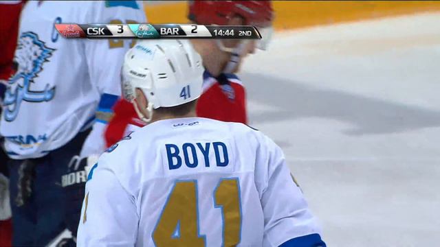 Barys @ CSKA 10/01/2015 / ЦСКА - Барыс 4:3ОТ смотреть онлайн