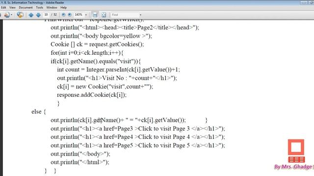 Use of Cookies in Servlet смотреть онлайн