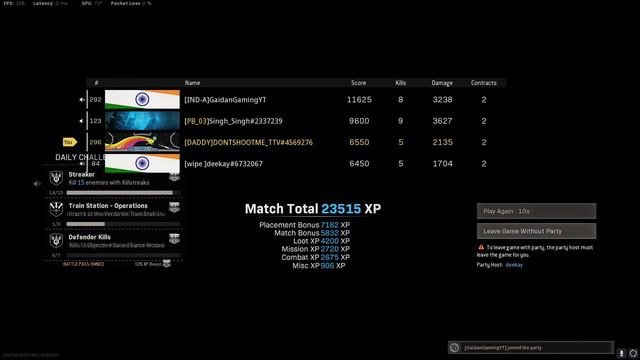 WARZONE INDIA SEASON 2 LIVE!!! 700+ WARZONE WINS [] 3.06 KD [] 26,000 + KILLS [] DONTSHOOTME смотреть онлайн