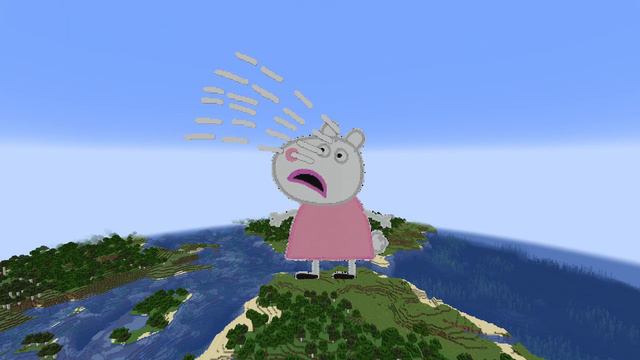Crying Peppa Pig Characters (in Minecraft) смотреть онлайн