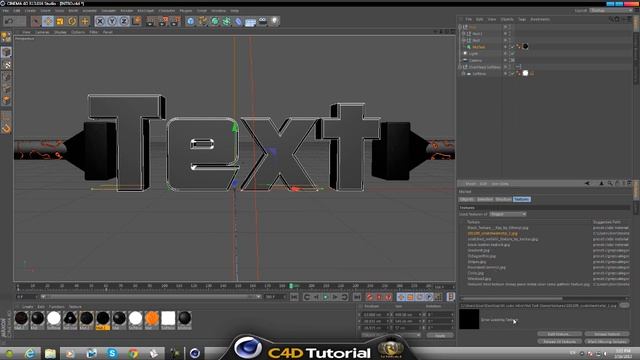 Missing Textures Error, Quick Fix! - CINEMA 4D смотреть онлайн