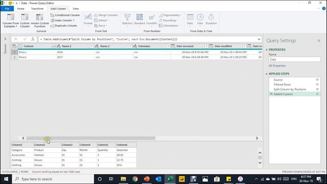 PQB04:PowerQueryBasics-Extract data from a folder contains “CSV files” automatically update new dat смотреть онлайн