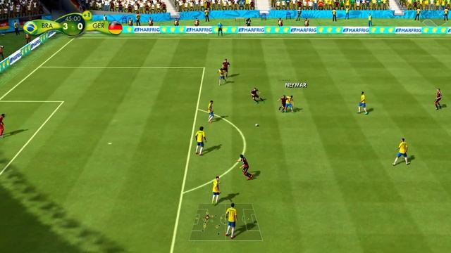 2014 FIFA World Cup Brazil PS3 Gameplay in 4K 60 FPS (RPCS3) смотреть онлайн