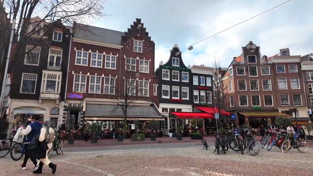 Amsterdam Sunny Walk To Anne Frank House To Museumplein