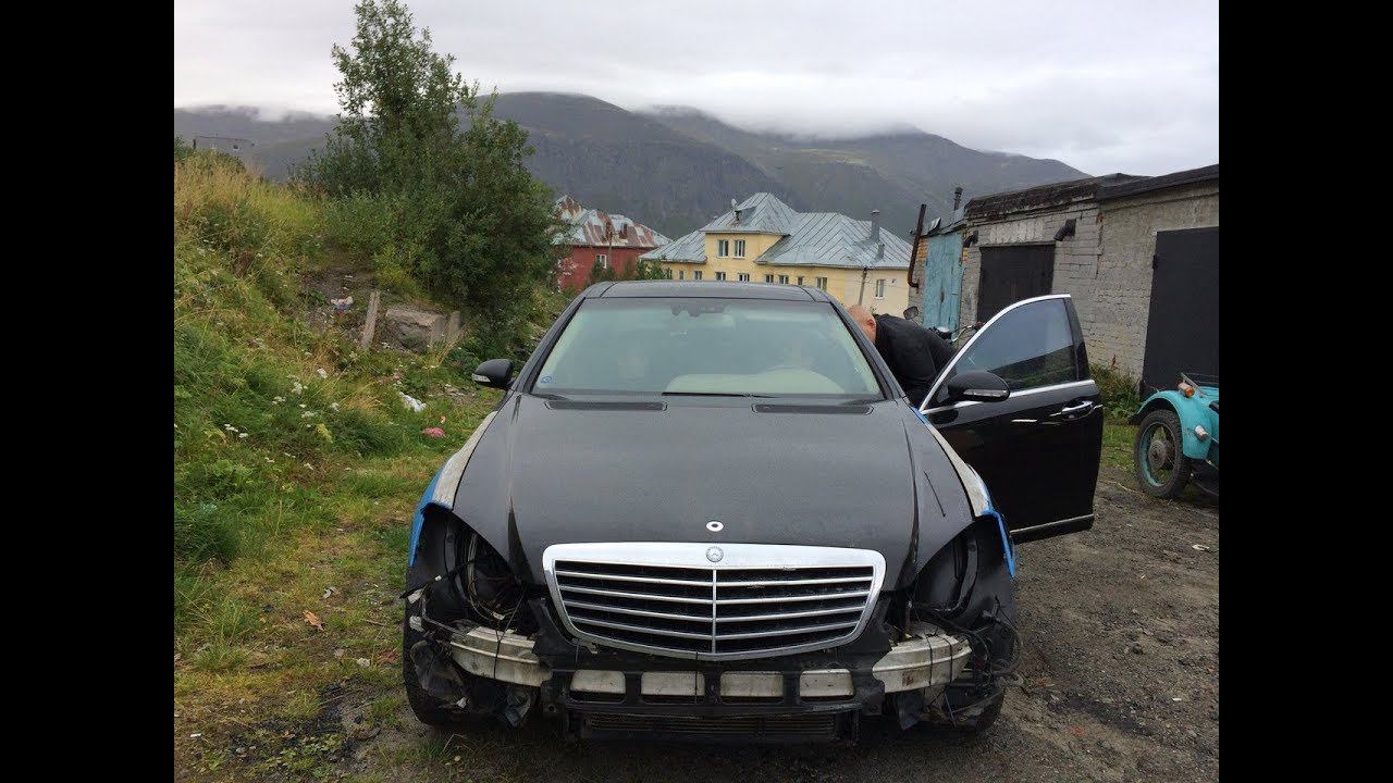 Пробный первый выезд! Mercedes W221 за 265.000 р. Эпизод 9. смотреть онлайн