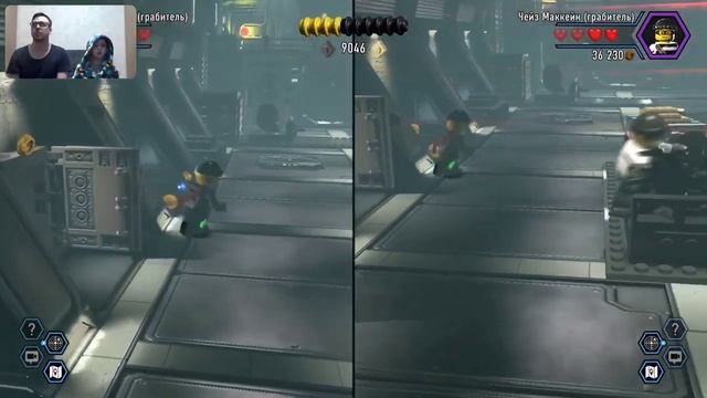 Детская игра для двоих на одном экране Lego City Undercover смотреть онлайн
