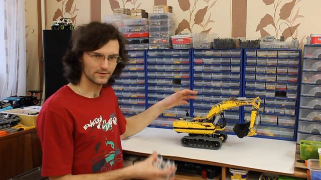 LEGO Technic 8043 Motorized Excavator Review – Экскаватор 8043 – Легенды ЛЕГО Техник – Обзор №11 смотреть онлайн