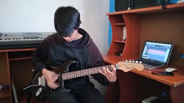 Left Behind - Five Nights at Freddy's Soundtrack - Guitar Cover with Solo смотреть онлайн