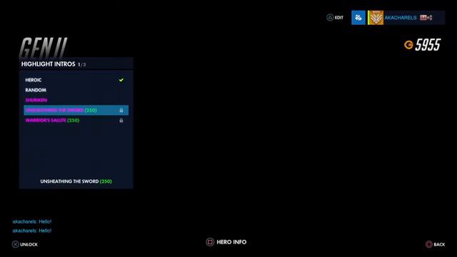 Overwatch: Genji Sparrow Skin All Emotes, Poses, Intros and Weapons смотреть онлайн