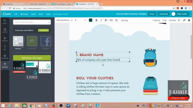 How to Create Infographic with Canva смотреть онлайн