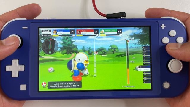 Mario Golf Super Rush Nintendo Switch LITE Gameplay