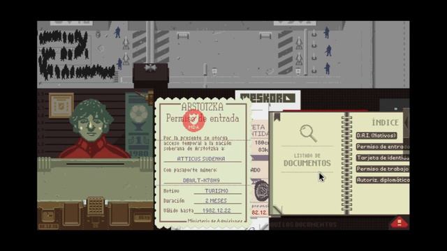 PAPERS, PLEASE|DIA 14| CAPITULO 7|FINAL TRISTISIMO|GLORIA A ARSTOTZKA|+18|ANCIENTDRAGON смотреть онлайн