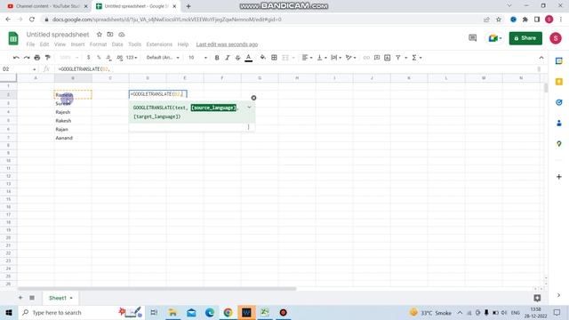 How to Translate English to Hindi in Excel смотреть онлайн