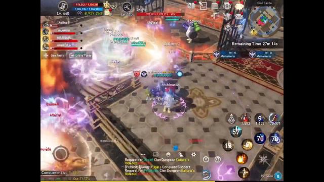 [Lineage 2 Revolution] - Castle Siege War (Dion) - 3VS1 Booooomm!! - [22/10/2020] смотреть онлайн