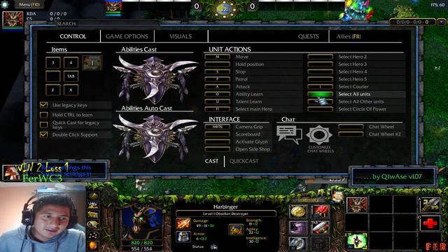 MI CONFIGURACION DE DOTA WARKEY/SCAN/VISUALIZACION/COURRIER/AUTOATACK смотреть онлайн