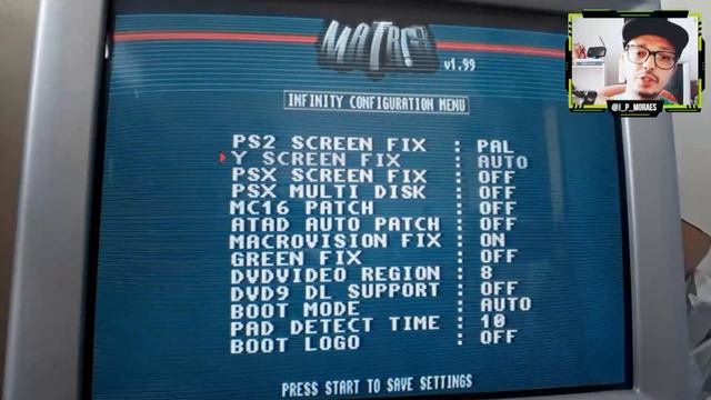 Converter PAL/NTSC No PS2 Desbloqueado Sem Patch Ou Conversor (cor, Frequência E Posição) - TUTORIA
