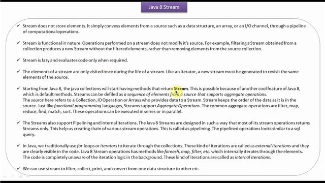 Java 8 streams Introduction | Java 8 streams tutorial | Java 8 streams | Streams in Java 8 смотреть онлайн