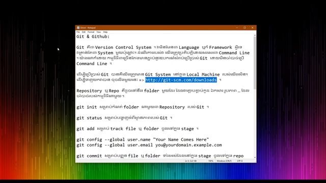 Download Git in Local Machine - Git & Github Tutorial Part 1 | MengSreang Channel смотреть онлайн