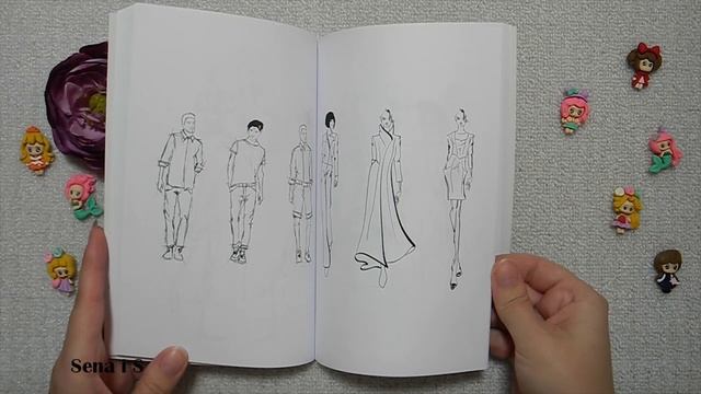 ОБЗОР раскраски FASHION-иллюстрация от АСТ фэшн МОДА Fashion-illustration Coloring Book / SenaiS Ar смотреть онлайн