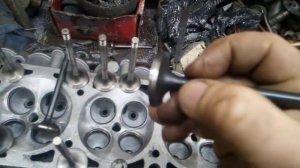доработка клапанов, впускных,выпускных каналов в ГБЦ змз 405-409