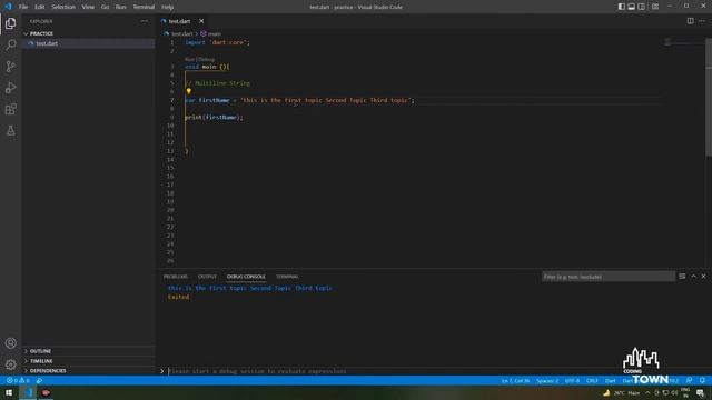 3.3 what is Multiline String смотреть онлайн