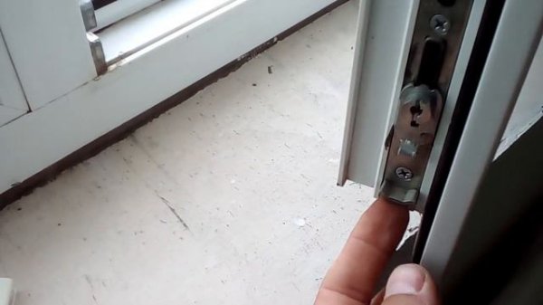 Регулировка пластикового окна. Часть 1.