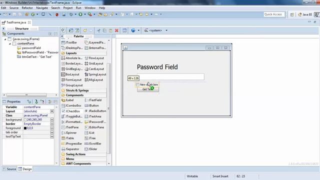 JPasswordField in Windows Builder Java - Intact Abode смотреть онлайн