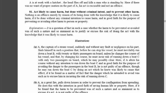 Section 81 of Pakistan Penal Code General exception смотреть онлайн