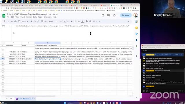 What Are Your Thoughts On John M's Statement That Google Stacking Is Spammy? смотреть онлайн