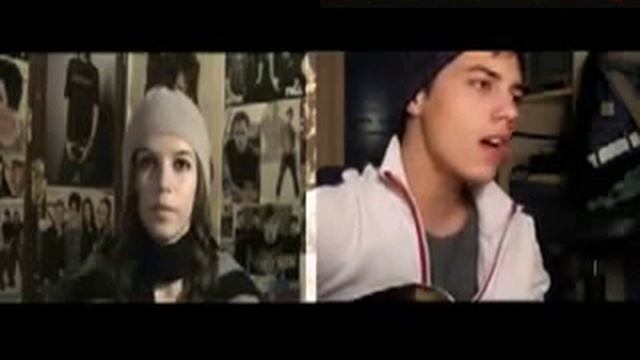 Девушка с парнем классно спели дуэтом по skype смотреть онлайн