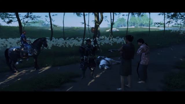 Показ PS4 Призрак Цусимы Игра+ Часть-6 смотреть онлайн