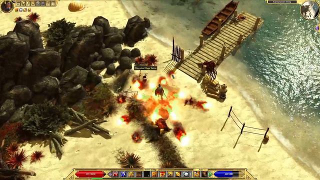 Zagrajmy w Titan Quest: Eternal Embers - (01) Pałac Letni смотреть онлайн