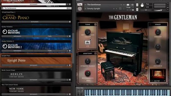[ review vst instrument ] review  Komplete 10 The Gentleman Piano  Native Instruments