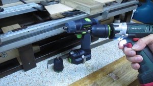 Установка патрона с шуруповёрта Фестул на шуруповёрт Метабо