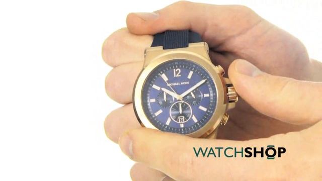 Michael Kors Men's Dylan Chronograph Watch (MK8295) смотреть онлайн