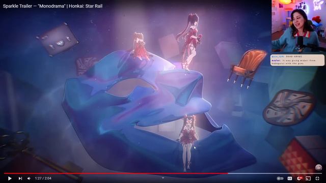 Dish Reacts to ALL Sparkle Trailers | Honkai: Star Rail смотреть онлайн