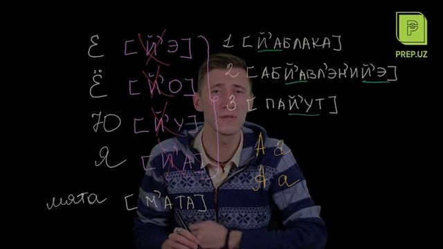 Русский язык - Гласные Звуки // PREP.UZ смотреть онлайн