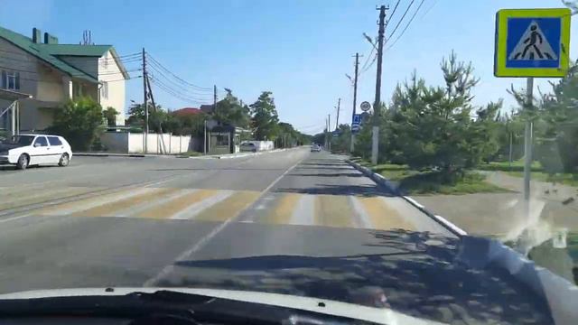 Геленджик едем по району Тонкий мыс смотреть онлайн