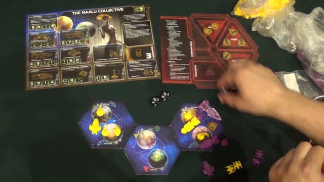 Обзор Twilight Imperium 4 (Сумерки Империи 4). Примеры космических и наземных боев. смотреть онлайн