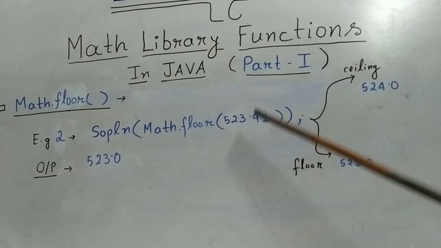 Math Library Functions in #JAVA || PART 1 || #ICSE || #বাংলা || #InBengali || #EnglishSubtitle смотреть онлайн