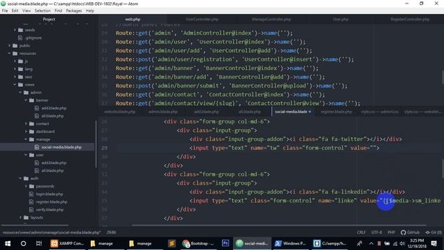 laravel 9 ( table join , user registration , social link ) смотреть онлайн