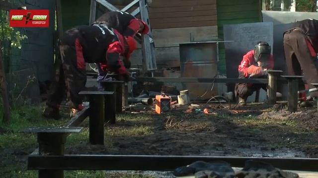 заворачивание винтовых свай смотреть онлайн