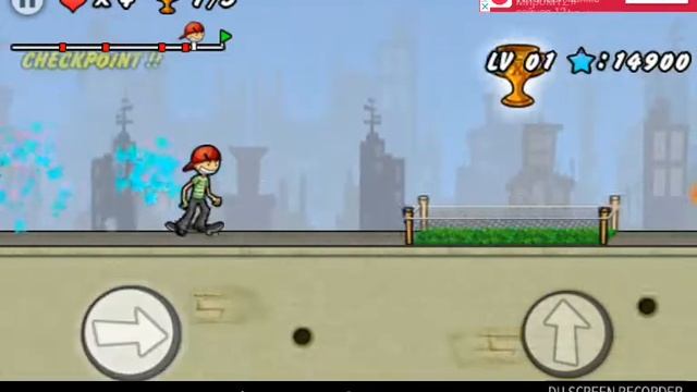 Прохождение игры skater boy 1 уровень.На карте Town смотреть онлайн