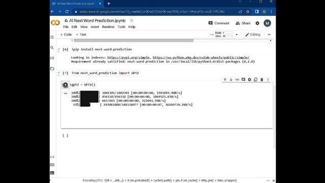 Predict Next Word Using Python смотреть онлайн