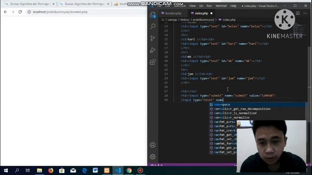 create dan read data menggunakan PHP dan Mysql смотреть онлайн